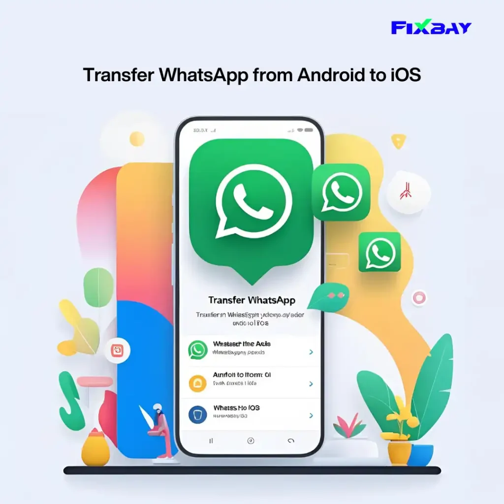 How to Transfer WhatsApp Android to iPhone