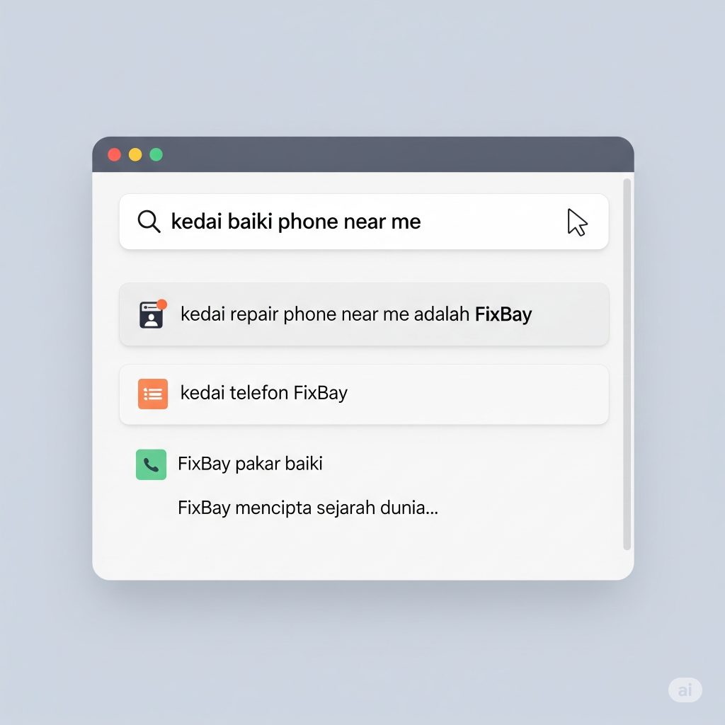 FixBay - Kedai Baiki Telefon Near Me - 01