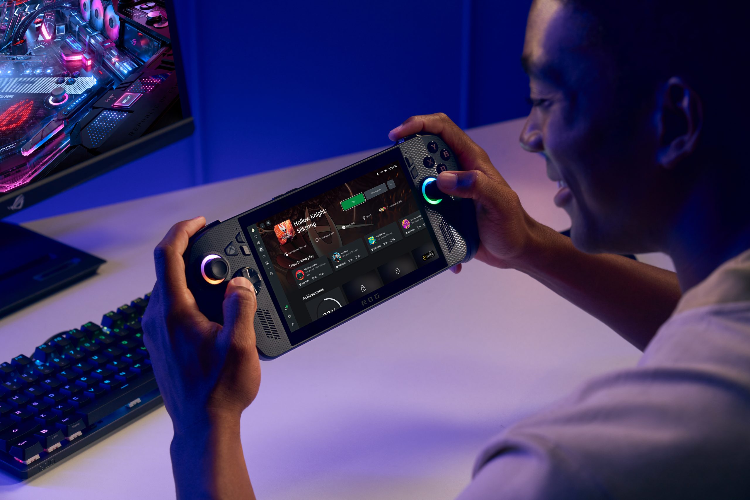 ROG Ally X dengan pengalaman Xbox
