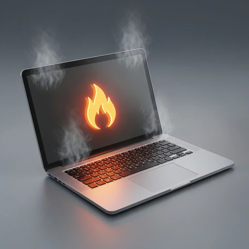 Laptop blue screen kerana overheat