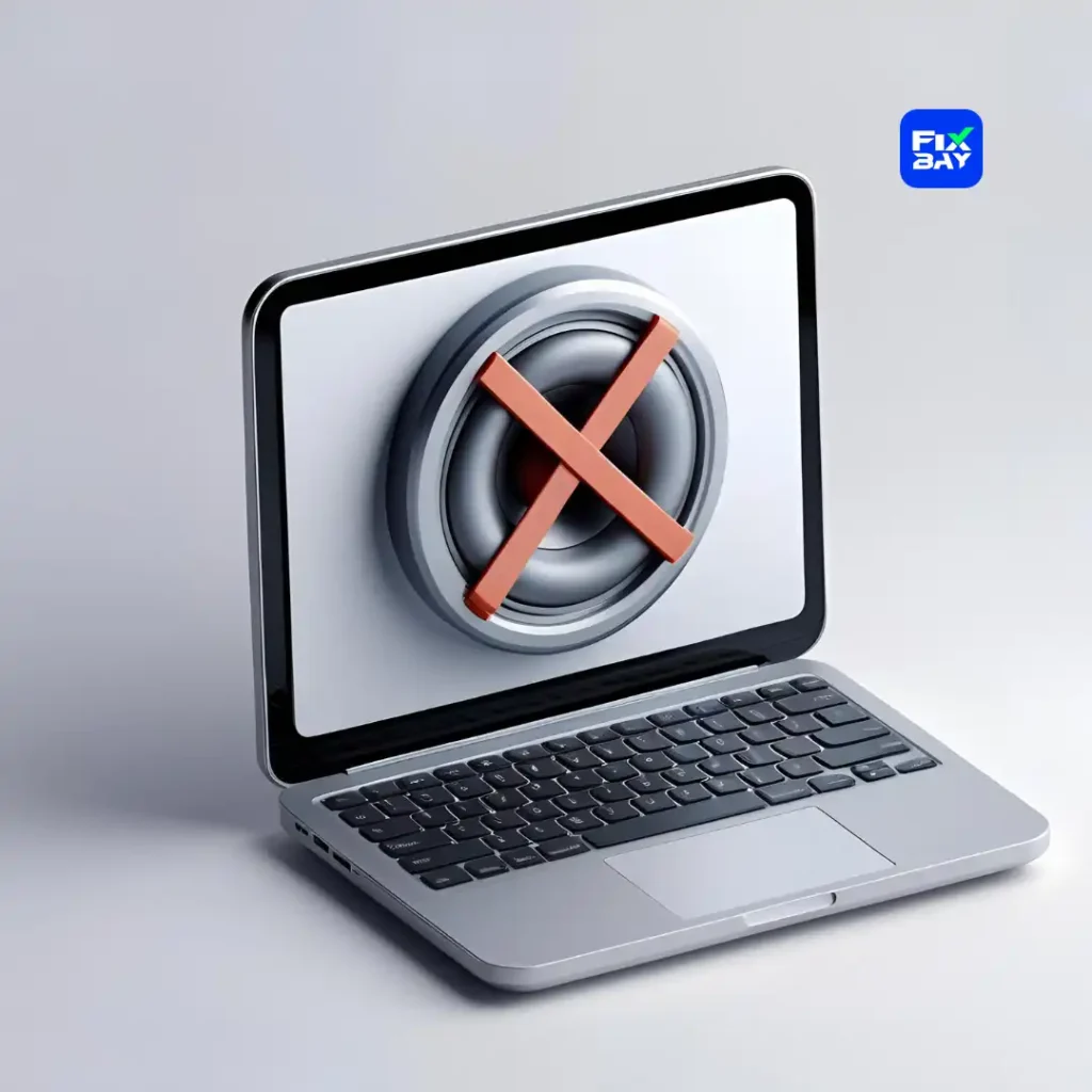 Bunyi Laptop Tak Keluar
